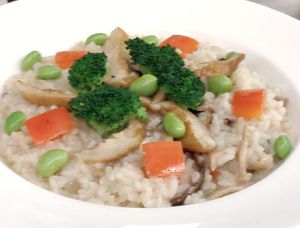  Mushroom rice at LN Fortunate Coffee 幸福咖啡 in Taoyuan