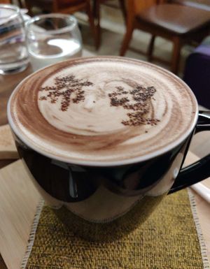 Hot cocoa  at LN Fortunate Coffee 幸福咖啡 in Taoyuan