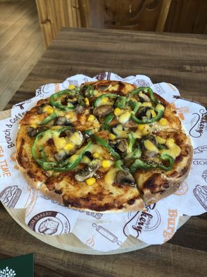 Mexican Pizza  at LN Fortunate Coffee 幸福咖啡 in Taoyuan
