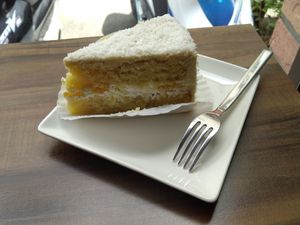 香橙旦糕 at LN Fortunate Coffee 幸福咖啡 in Taoyuan