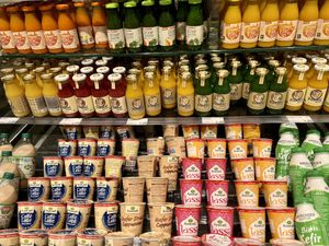 juices at Alnatura in Leipzig