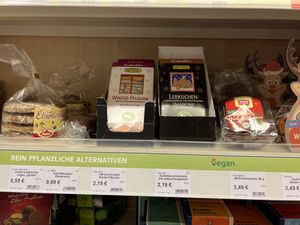 xmas sweets  at Vitalia Reformhaus in Leipzig