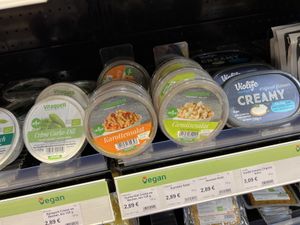 spreads, salads  at Vitalia Reformhaus in Leipzig