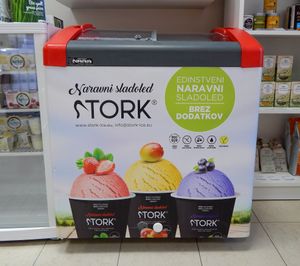 Stork - slovenian vegan ice cream. at Avena in Ljutomer