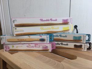 Humble Brush - vegan bamboo toothbrushes. at Avena in Ljutomer