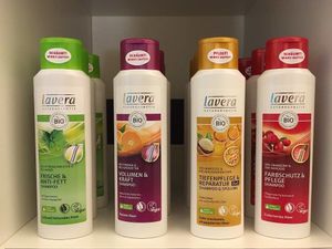 Lavera vegan shampoo. at Avena in Ljutomer