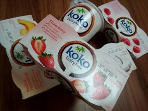 Vegan yoghurts at Avena in Ljutomer