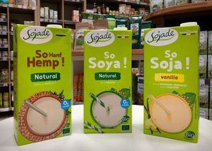 Sojade products at Avena in Ljutomer