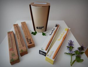 Bamboo toothbrushes at Avena in Ljutomer