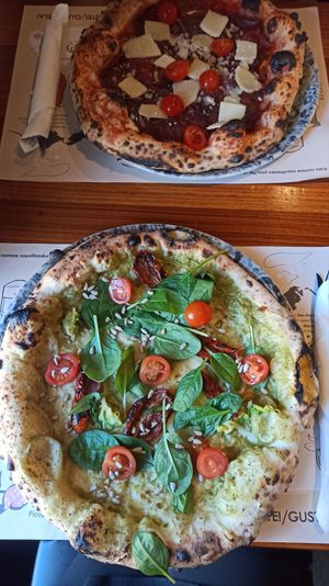 Zucchini Cremoso (seasonal option) at Pizzeria Verace - Streliska in Ljubljana