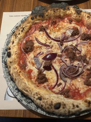 Tropea vegana  at Pizzeria Verace - Streliska in Ljubljana