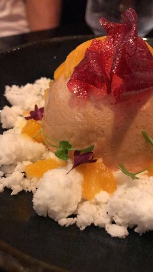 Guava for dessert at Departure in Denver