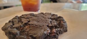 Blackout cookie and cold brew at Dark Hall Coffee in Phoenix