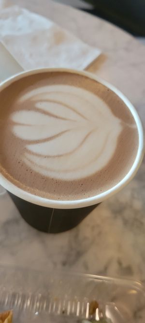 Ghost pepper latte at Dark Hall Coffee in Phoenix