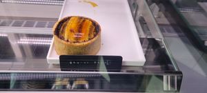 Banana tart - like a banana cream pie! at Dark Hall Coffee in Phoenix