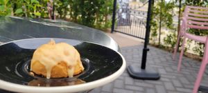 Carmel smoked salt shortbread at Dark Hall Coffee in Phoenix