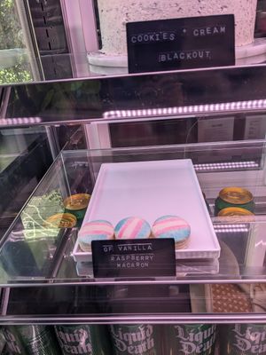 Pride flag cookies at Dark Hall Coffee in Phoenix