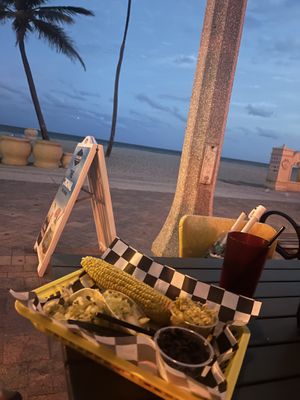 Right by the beach!  at The Taco Joint in Hollywood