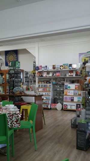 And the shop at Health Healing & Harmony in Innisfail
