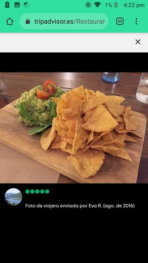 Guacamole at Barlovento in A Coruna