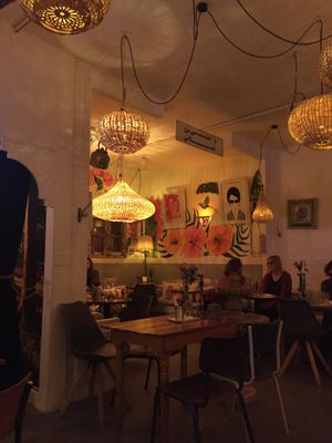 Inside  at Picknick Cafe Bar in Frankfurt