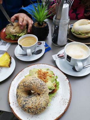 BLT, hummus and Buddha. at Olivia's Maastricht in Maastricht
