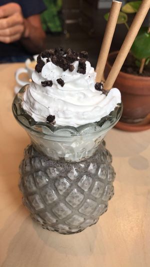 oreo milkshake  at Olivia's Maastricht in Maastricht