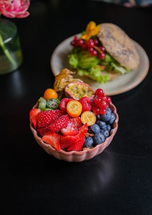 Acaï bowl vegan  at Olivia's Maastricht in Maastricht