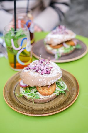 Falalovely bagel  at Olivia's Maastricht in Maastricht