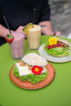 Vegetarion ‘will you brie mine’?  at Olivia's Maastricht in Maastricht