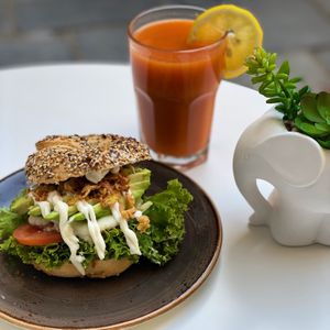 Vegan avocado blt at Olivia's Maastricht in Maastricht