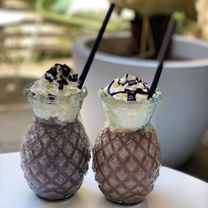 Vegan milkshakes at Olivia's Maastricht in Maastricht