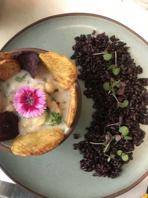 Vegan ceviche  at Cozinha de Alecrim in Lisbon