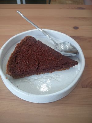 Chocolate and mint tart at Cozinha de Alecrim in Lisbon