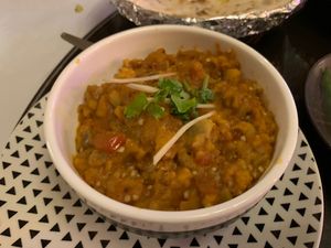 Eggplant curry. Really good    at Dosa King in Bangkok
