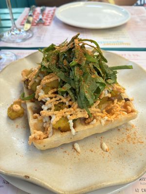 Dosa Waffle • Starter 👍  at eatDOORI - Kaiserstrasse in Frankfurt