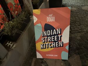 sign #Veganuary at eatDOORI in Mainz