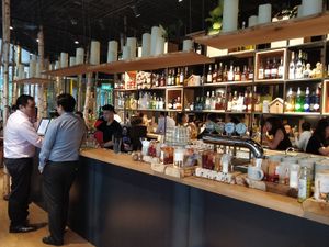 restaurant interior at Gretl - Raffles Place in Central Singapore