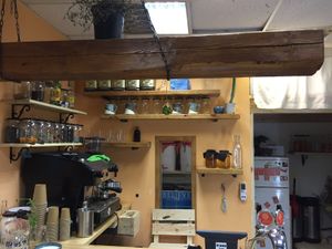 Kombucha bar  at Golden Sun Kombucha in Tel Aviv