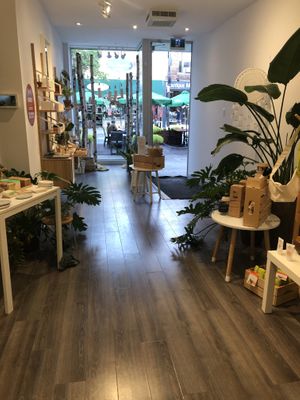 Inside at Klova in Montreal