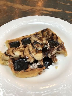 The waffles are to die for!! at SpringInsFeld in Munich