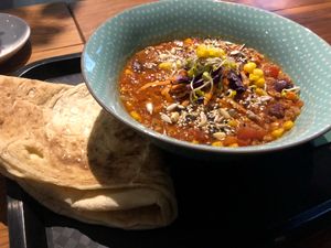 Chilli sin carne  at SpringInsFeld in Munich