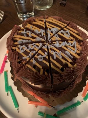 Scorpio cake at Pattycake Bakery in Columbus