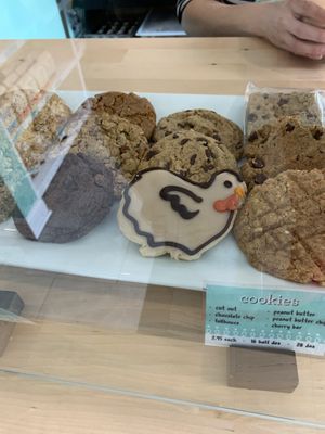 Assorted cookies at Pattycake Bakery in Columbus