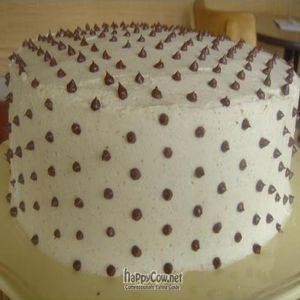 chocolate cake with peanut butter mousse at Pattycake Bakery in Columbus