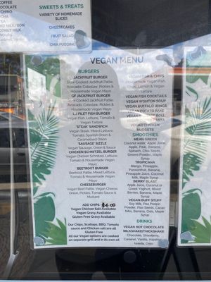 Menu August 2020 at Long Jetty Takeaway in Long Jetty
