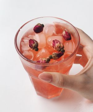 Rose Lemonade at Dar Nabati in Oakville