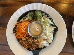 Bibimbap special at Moku Roots in Kula