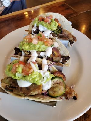 Tacos - soo flavorful at Moku Roots in Kula
