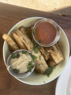 Fries  at Moku Roots in Kula